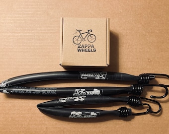 eco friendly gifts - bike bungee cords from recycled inner tubes; zero waste