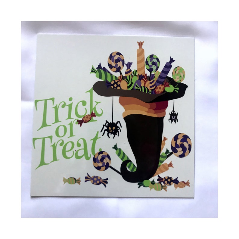 Halloween Wreath signHoliday Wreath sign Trick or Treat image 1