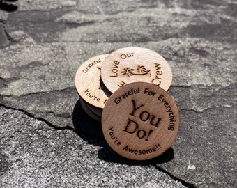 we love our crew, cruise gratitude tokens