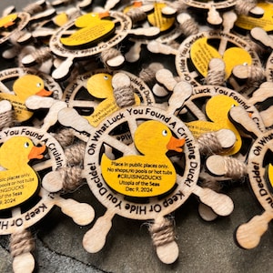 Cruising Duck Magnets! Keep or hide you decide !!