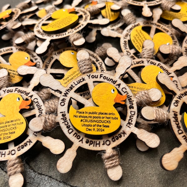 Cruising Duck Magnets! Keep or hide you decide !!