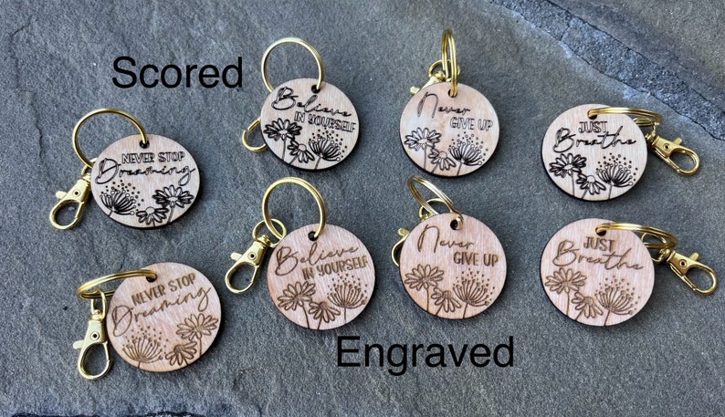 Affirmation Keychains ! - Etsy