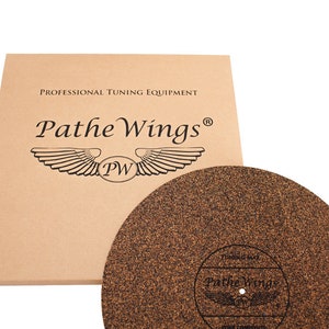 Plattenteller Auflage Matte Record Mat Kork & Naturkautschuk Plattenspieler