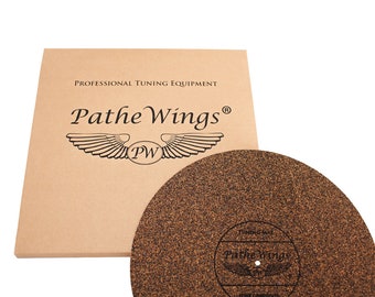 Plattenteller Auflage Matte Record Mat Kork & Naturkautschuk Plattenspieler