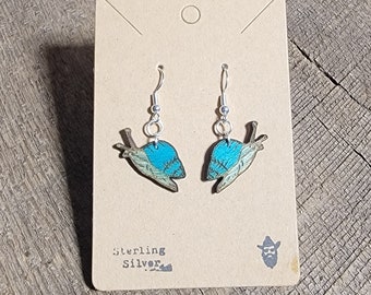 Mini Sea-snail earrings