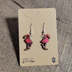 Mini Flamingo Earrings