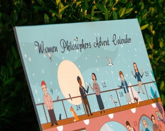 Women Philosophers Advent Calendar (Flat w/ No Tea)