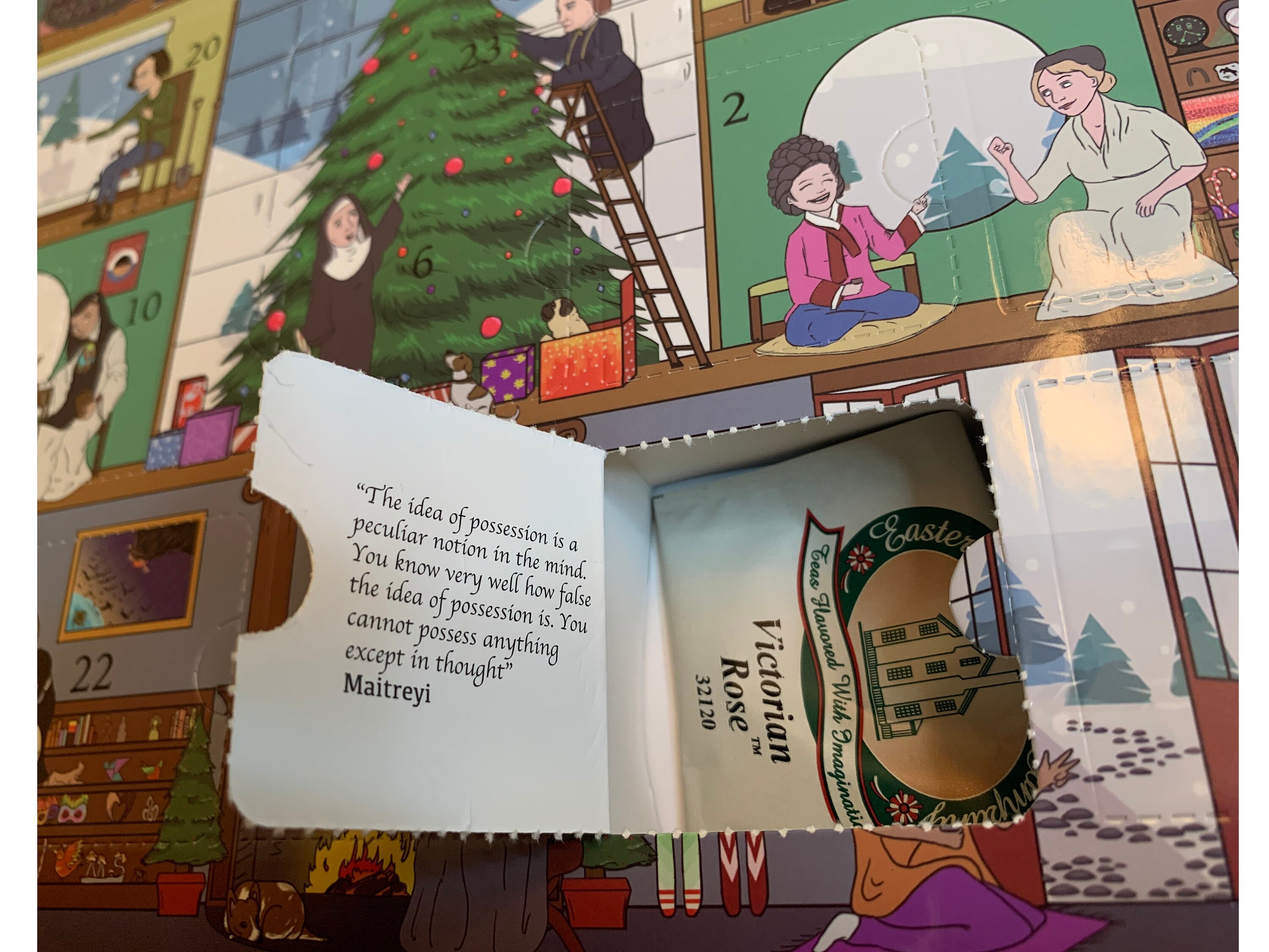 Women Philosophers Advent Calendar Tea Box - Etsy