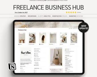 Notion Freelancer Business Hub: Client & Project Tracker (Template)