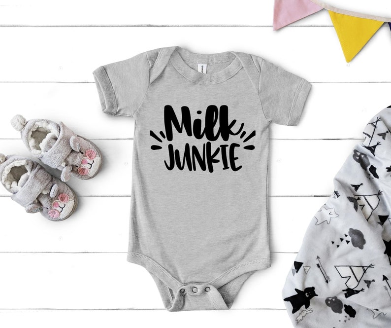 Bella Canvas Unisex Onesie Milk Junkie