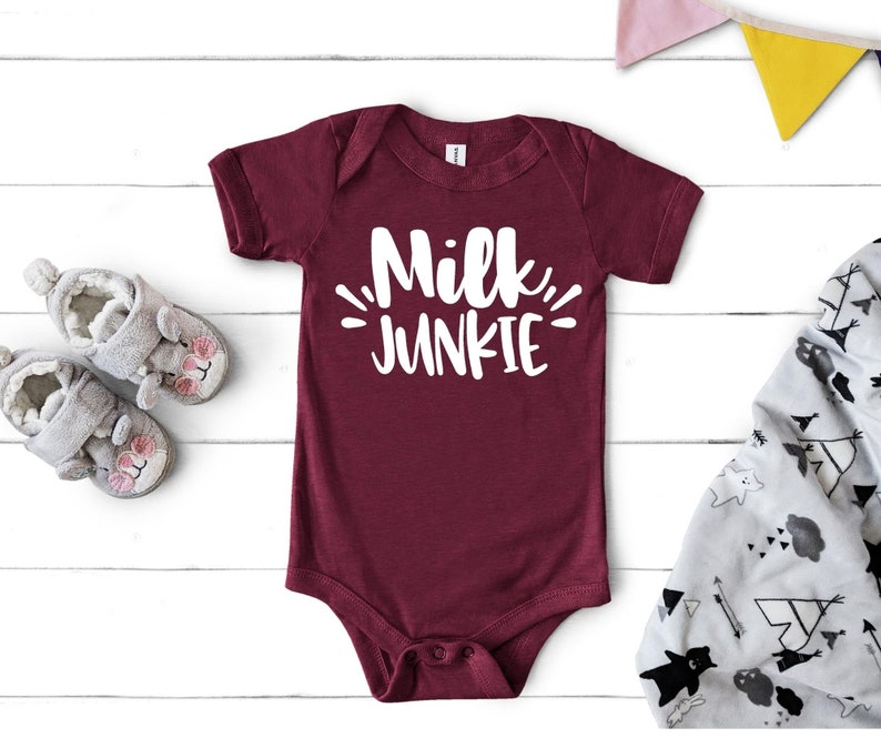 Bella Canvas Unisex Onesie Milk Junkie