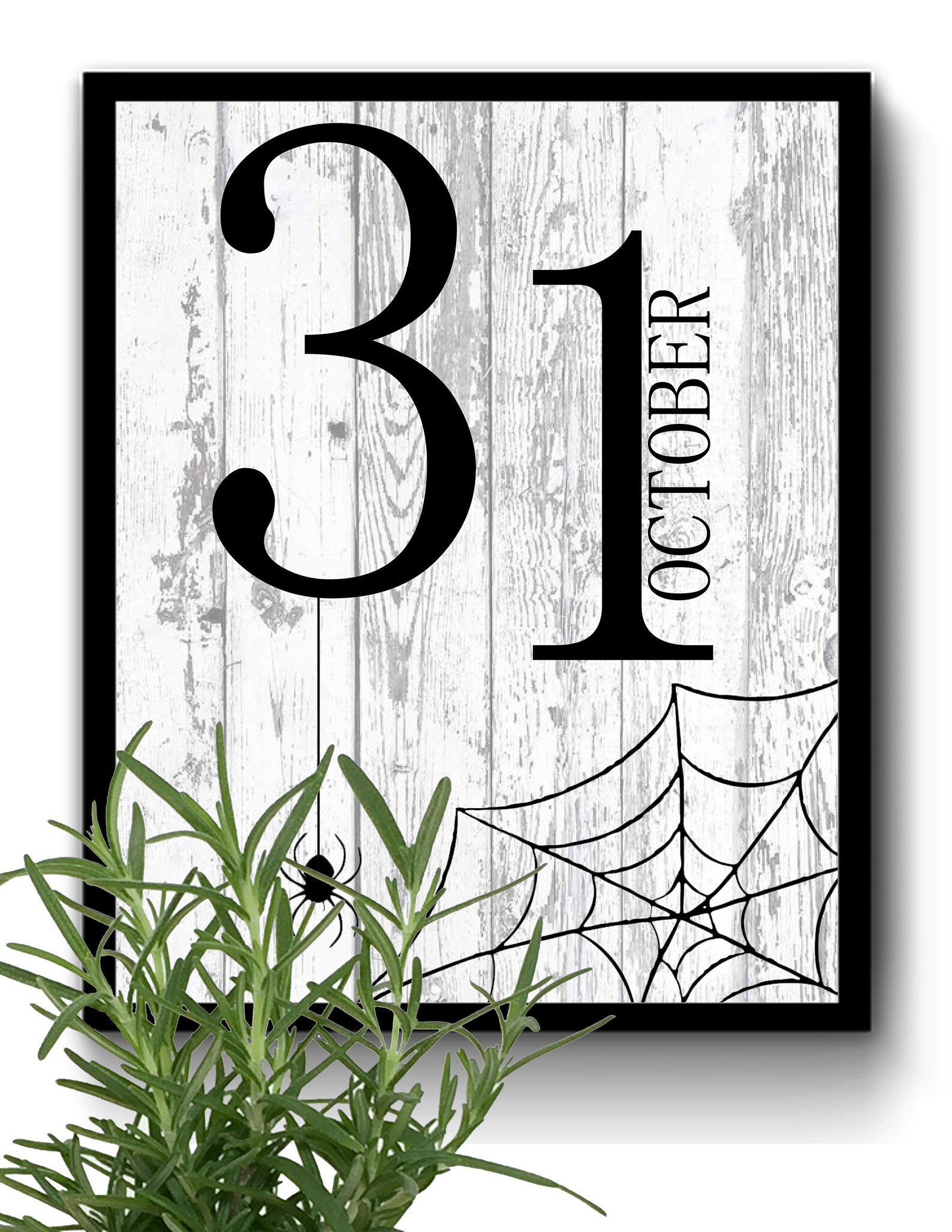 October 31st digital printable art fall décor Halloween | Etsy