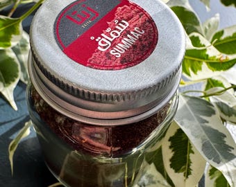 Handwerklich hergestellter libanesischer Sumach: Wildgeerntetes Bio-Gewürz für Salate, Fleisch, Dips