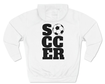 Jugador de fútbol / Sudadera con capucha de fútbol / Estrella de fútbol / Regalo de fútbol para niñas / Amantes del fútbol / Fútbol de niñas, Regalos de niñas / Fútbol