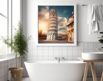 Italy Digital Art Print - Stunning Landscape Photography - Wall Decor for Home or Office