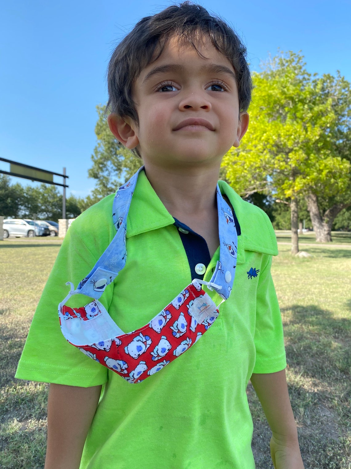 Youth Face Mask Neck Strap Etsy