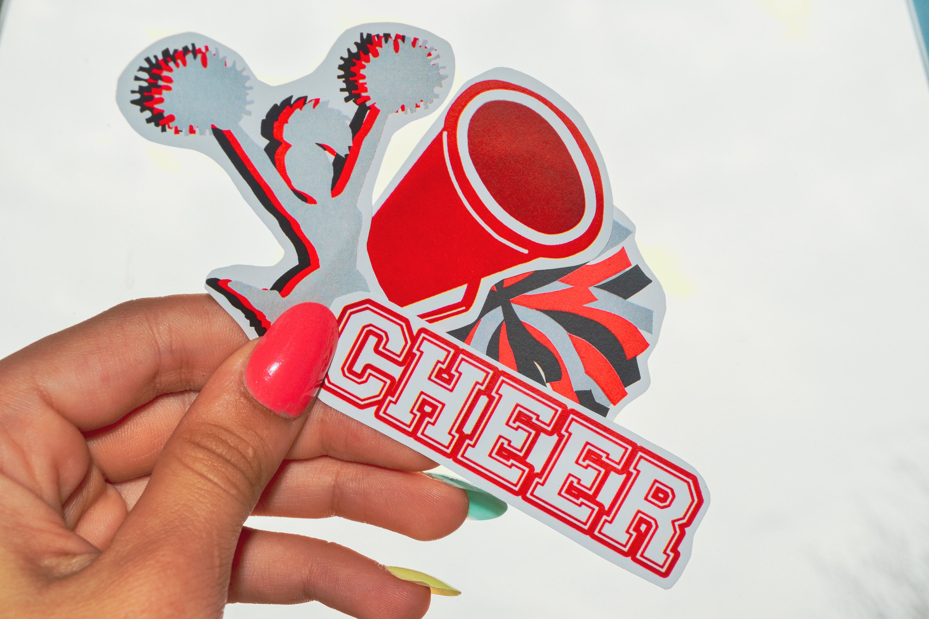 Cheerleading Stickers Pack Etsy