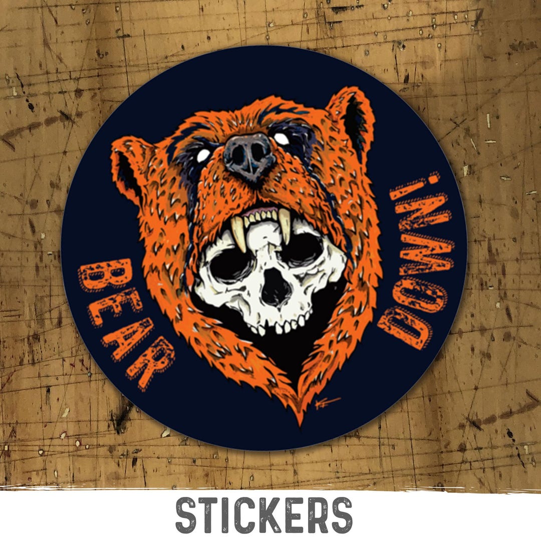 Bear Down Sticker - 3