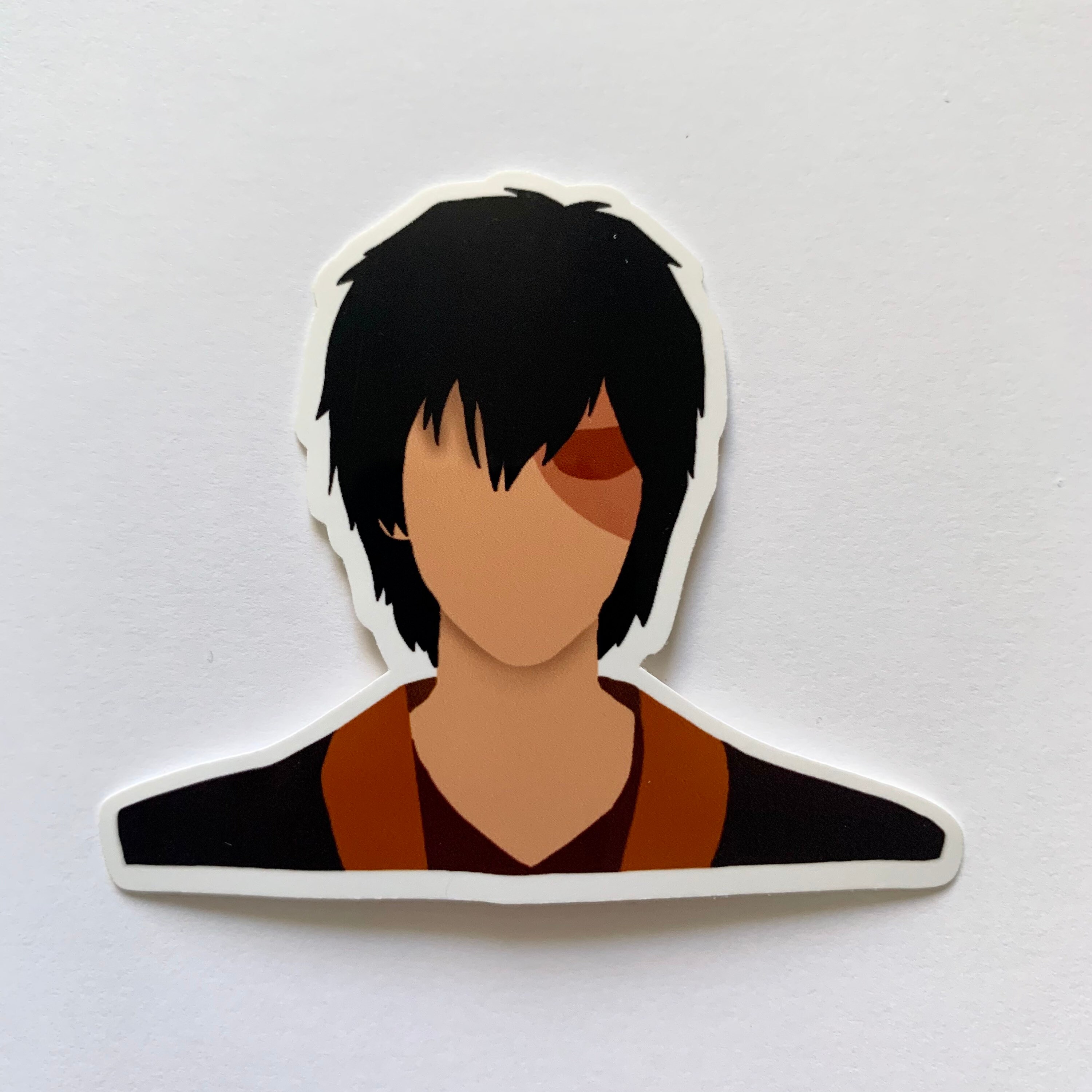 Zuko Sticker Avatar The Last Airbender Waterproof Sticker Etsy