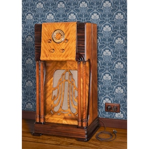 Stampa artistica - Radio Astor Console (stampa fotografica)