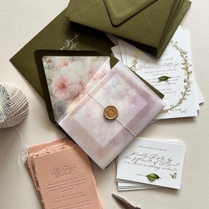 Invitaciones de boda personalizadas, guarde las fechas y el día de papelería y señalización: tipografía, transferencia de papel de aluminio, impresión en blanco disponible