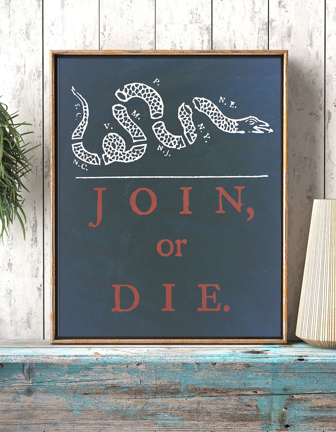 Join or Die Snake: Digital Historical Printable Wall Decor Art - Etsy