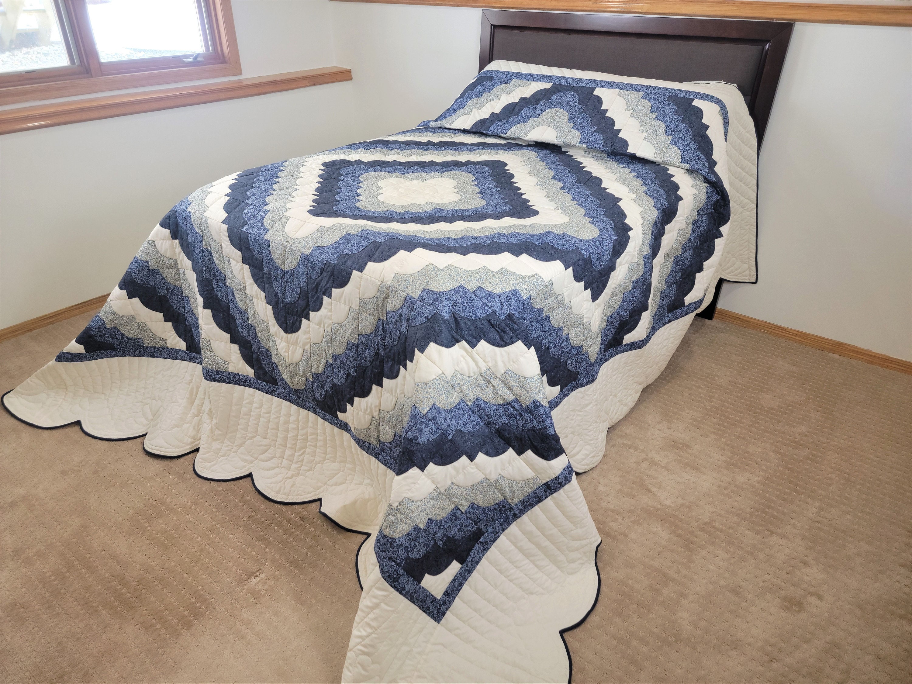 Handmade Amish Quilt King Size Etsy