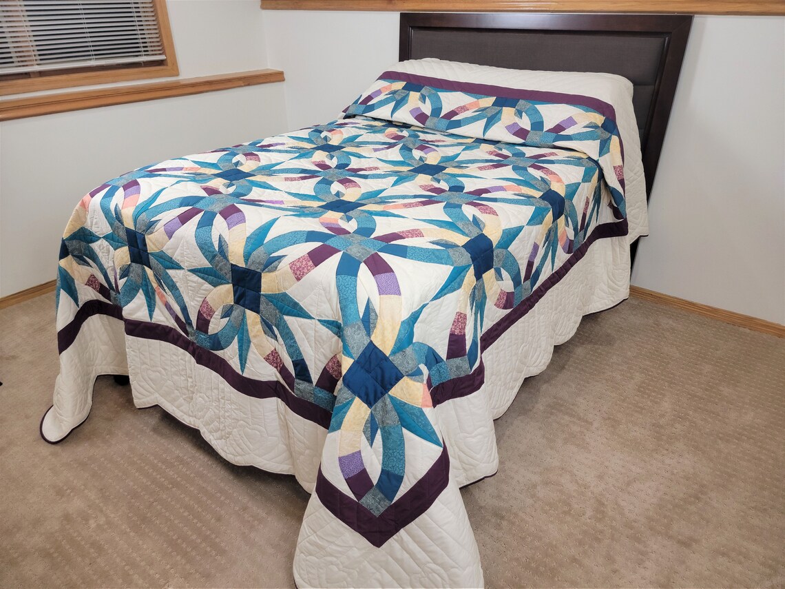 Handmade Amish Quilts King Size Etsy