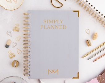 Personalized Mum Planner: Undated Weekly Organizer, Slate Gray