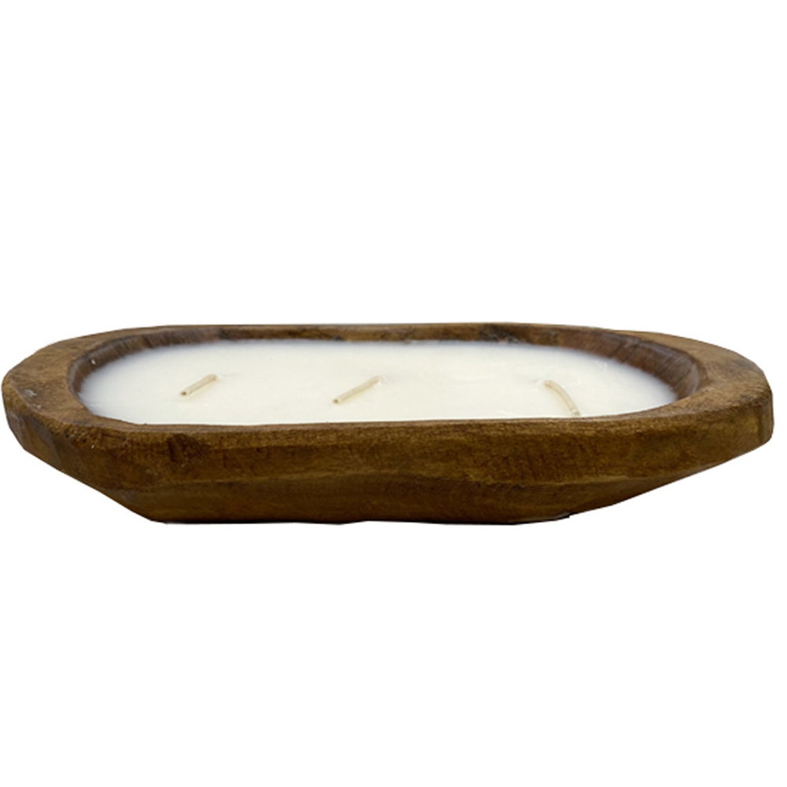 Wood Bowl Candle Etsy