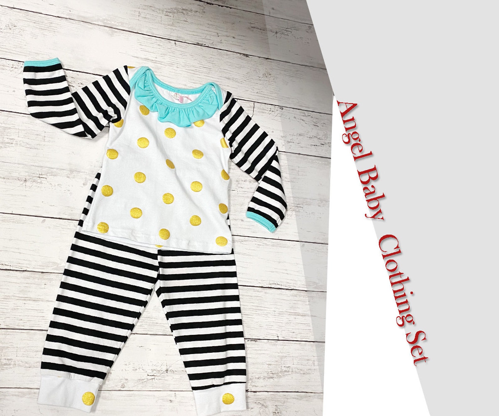 Angel baby clothing set Etsy