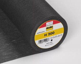 Vlieseline H 200 Gewebeeinlage schwarz