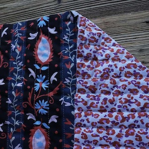 Tejido acolchado Khara Cotton Print Tejido de diseño para chaquetas, chalecos, bolsos, mantas