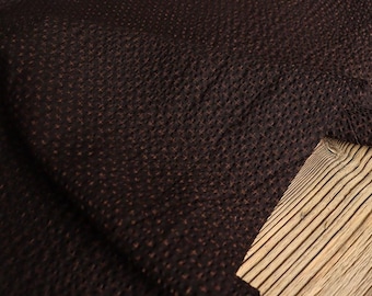 Tottorri Cross Japanese Cotton Fabric Brown Print Cross 100% Cotton