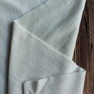 Jersey di lana merino naturale 1RIB1 280 g/m2 perfetto per maniche lunghe, abiti, gonne, cappelli e abbigliamento per bambini