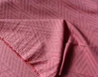 Viscose ECOVERO Alta Jacquard MeetMILK 130 g/m2 SWEET BLUSH perfect for blouses, skirts, dresses