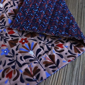Tela acolchada Mala Cotton Print Tejido de diseño para chaquetas, chalecos, bolsos, mantas