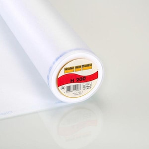 Vlieseline H 200 fabric interlining white