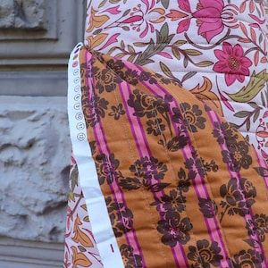Tejido acolchado Lata Cotton Print Tejido de diseño para chaquetas, chalecos, bolsos, mantas