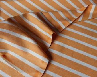 Viscose jersey stripes 190 g/m2 Mango for tops, dresses, T-shirts