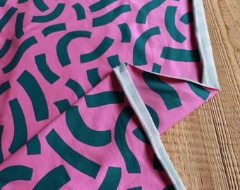 French Terry di Nerida Hansen 225 g/m2 Playful Pink OEKO TEX 100