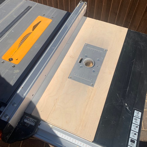 Evolution Rage 5s Table Saw Router Mounts Etsy