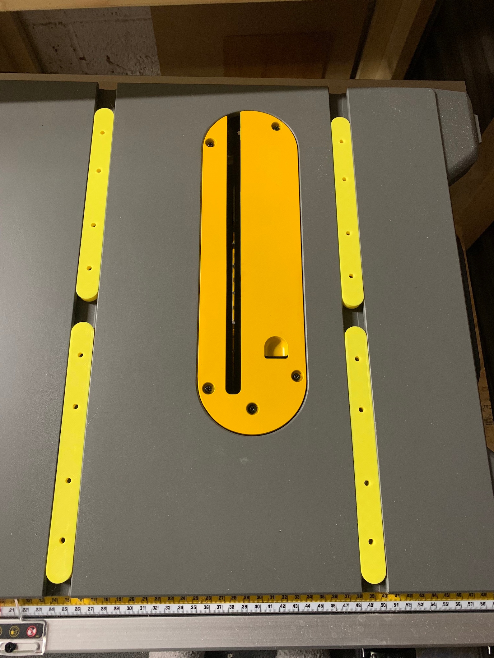 Dewalt Table Saw Crosscut Sled Rails - Etsy