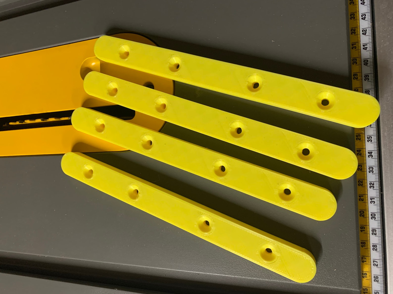 Dewalt Table Saw Crosscut Sled Rails Etsy