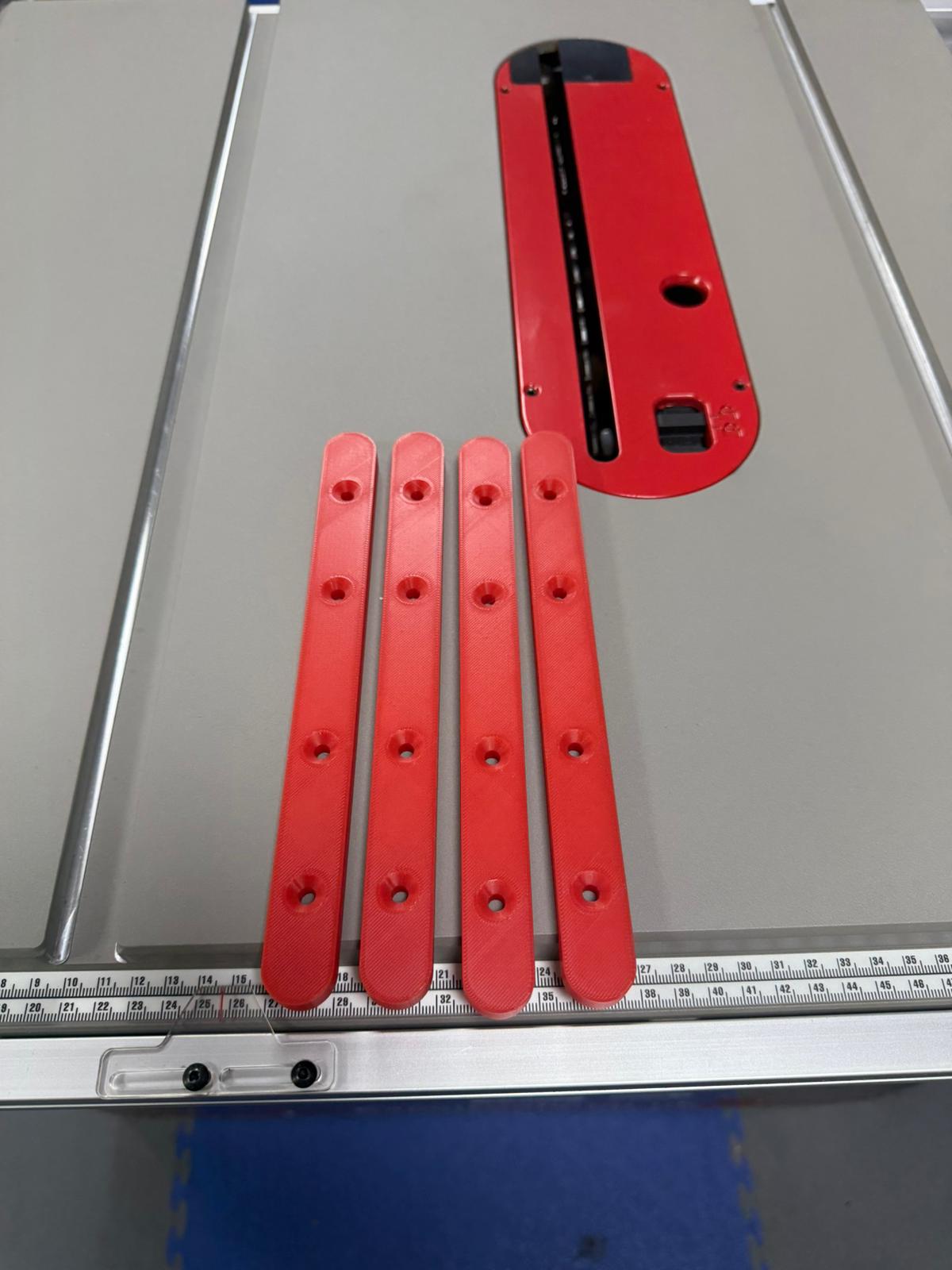 Sled Rails Cd Excel 254mm Table Saw Sled Rails (saw Not Included) - Etsy