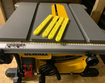 Dewalt table saw crosscut sled rails