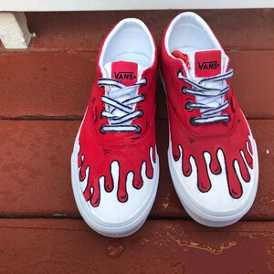 vans red drip
