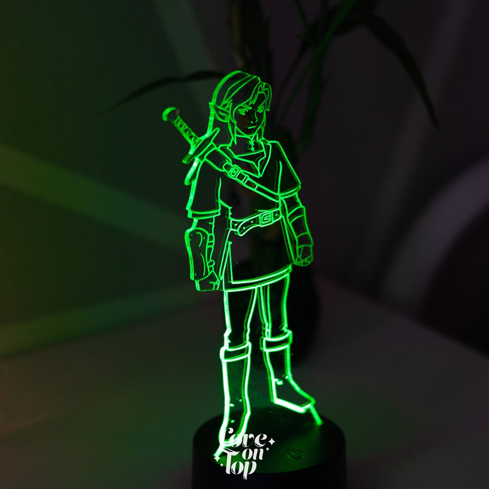 Link nightlight LED Lamp ZELDA videogame Etsy