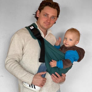 Bambeari - o sling para bebês mais confortável. Canguru para bebês de quadril, Canguru para bebês de verão, Canguru para bebês de ombro único, Canguru para bebês de qualidade