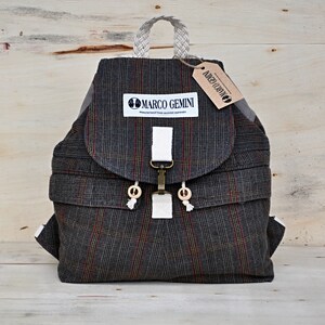 Marco Gemini Denim Recycled Rucksack medium